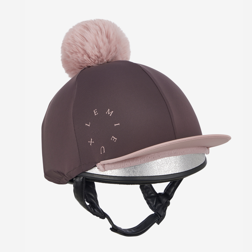 LeMieux Classique Pom Hat Silk - Cocoa