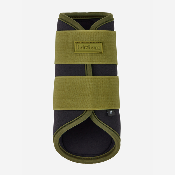 LeMieux Air-Tek Grafter Brushing Boots - Gooseberry