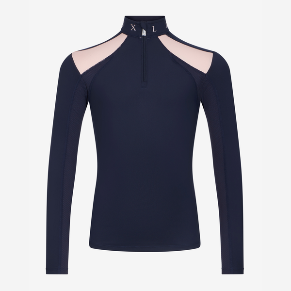 LeMieux Young Rider Mia Mesh Base Layer - Navy