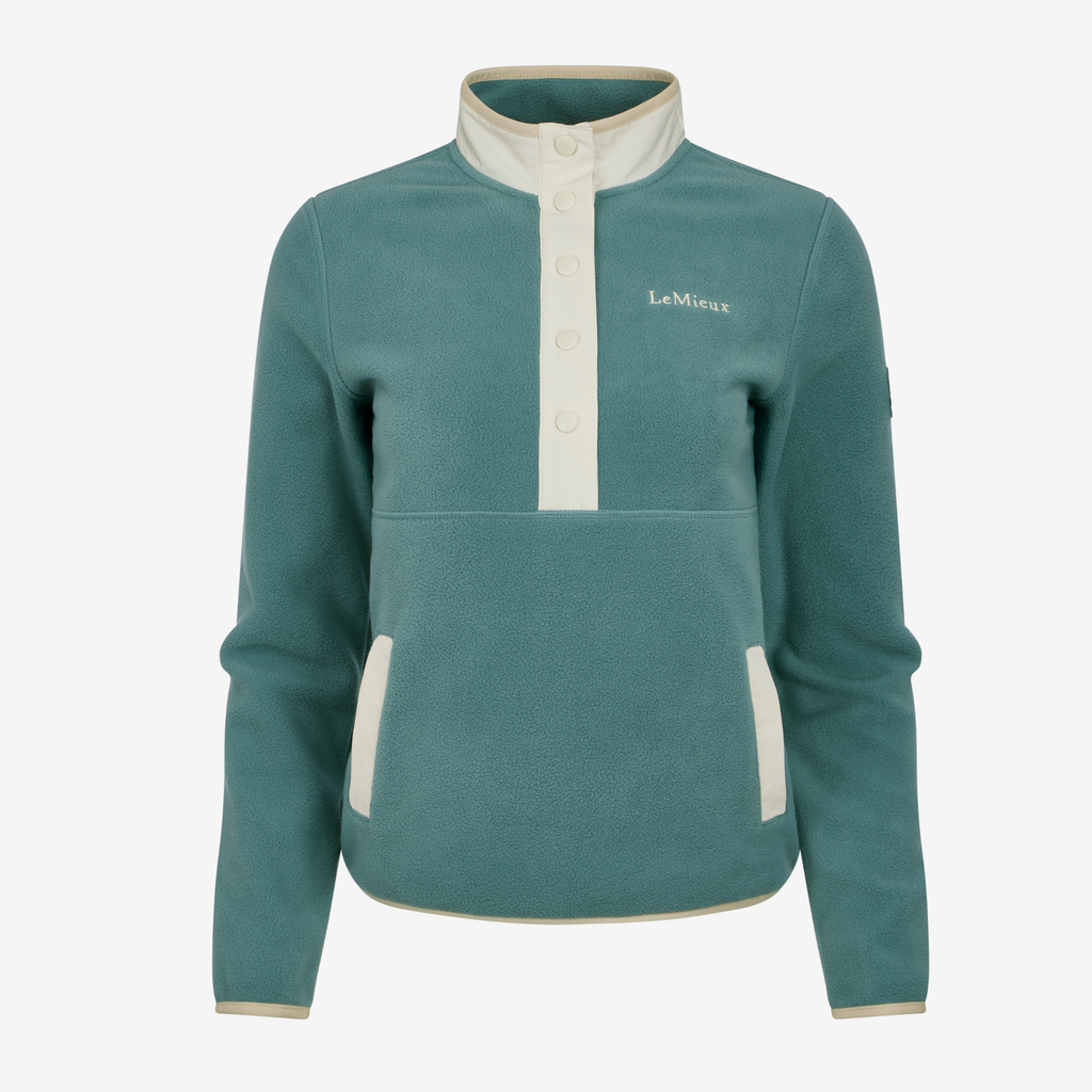 LeMieux Ladies Piper Popper Fleece - Aloe