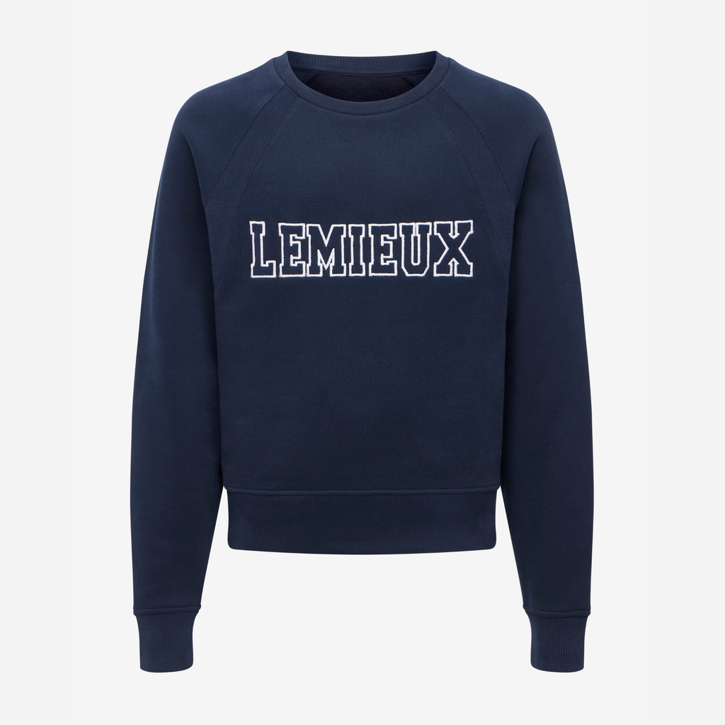 LeMieux Young Rider Shay Varsity Crew - Navy