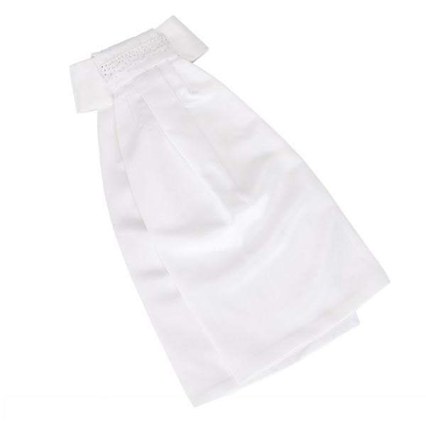 Aubrion  Berrington Ready Tied Stock - White