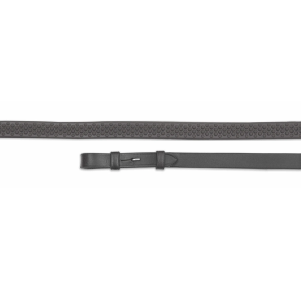 Velociti GARA Soft Rubber Grip Reins - Black