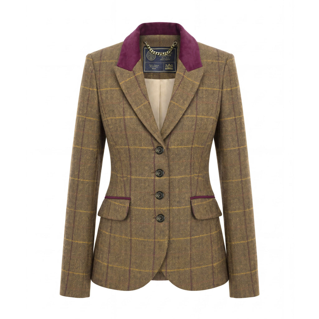 Holland Cooper Ladies Hacking Jacket - Buckingham Tweed