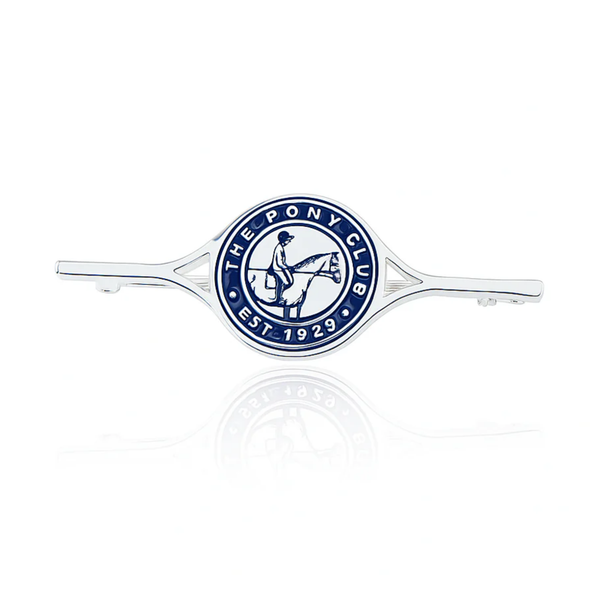 Equetech Official Pony Club Signature Stock Pin - Silver
