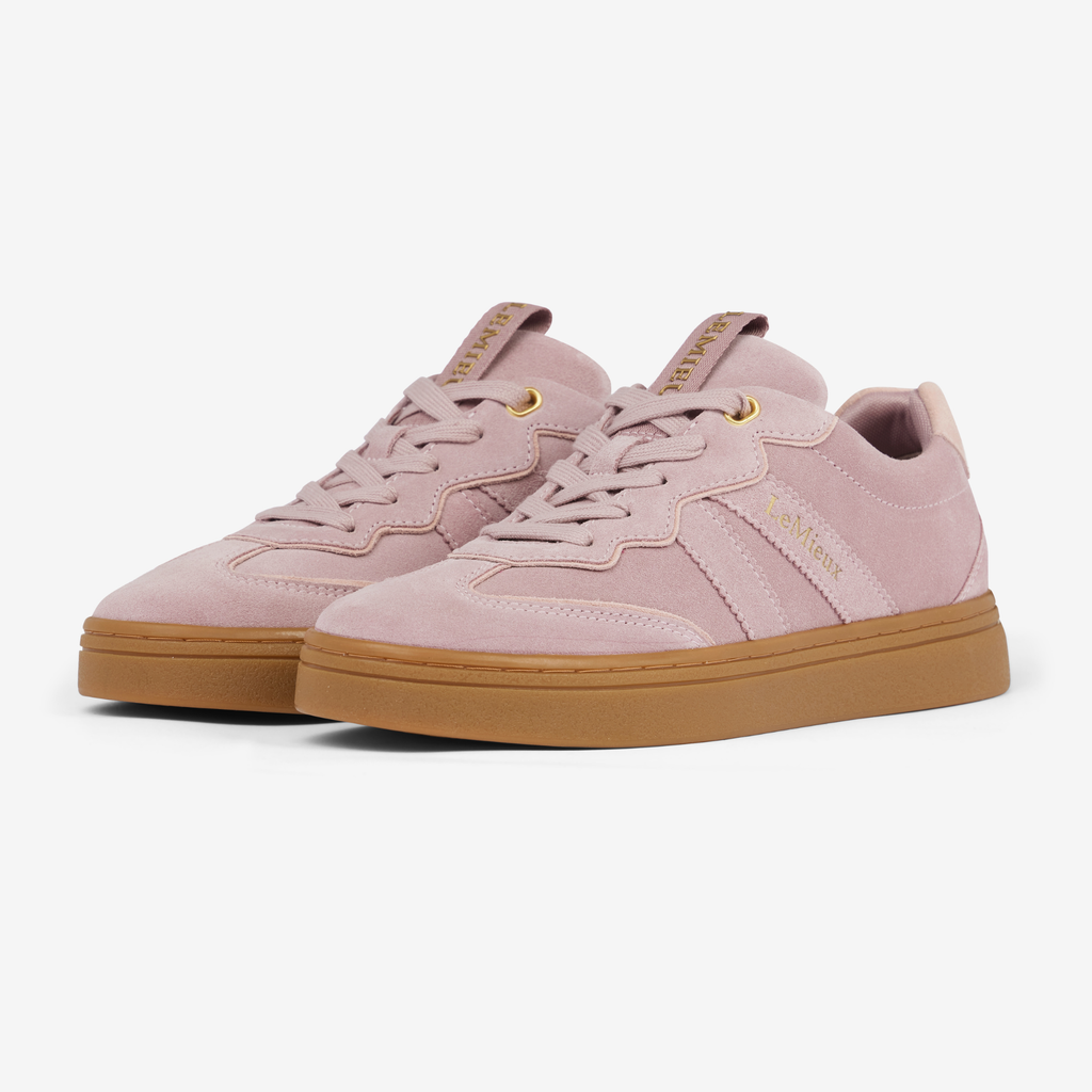 LeMieux Stockbridge Suede Trainer - Wild Rose