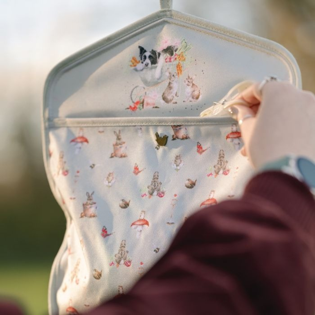 Wrendale Peg Bag - Garden Friends