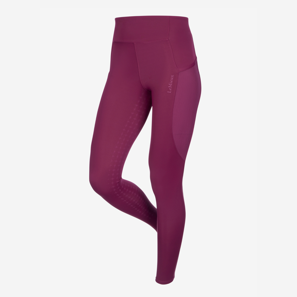LeMieux Ladies Naomi Pull On Breeches - Blackberry
