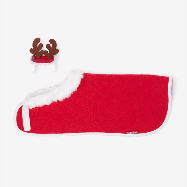 LeMieux Toy Pony Christmas Rug Set - Red