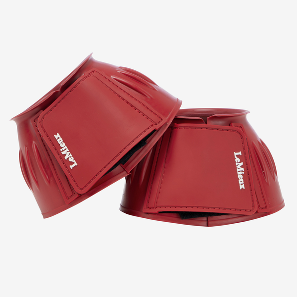 LeMieux Rubber Bell Boots - Russet