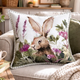 Aquarelle Home Sara Sitting Hare Cushion