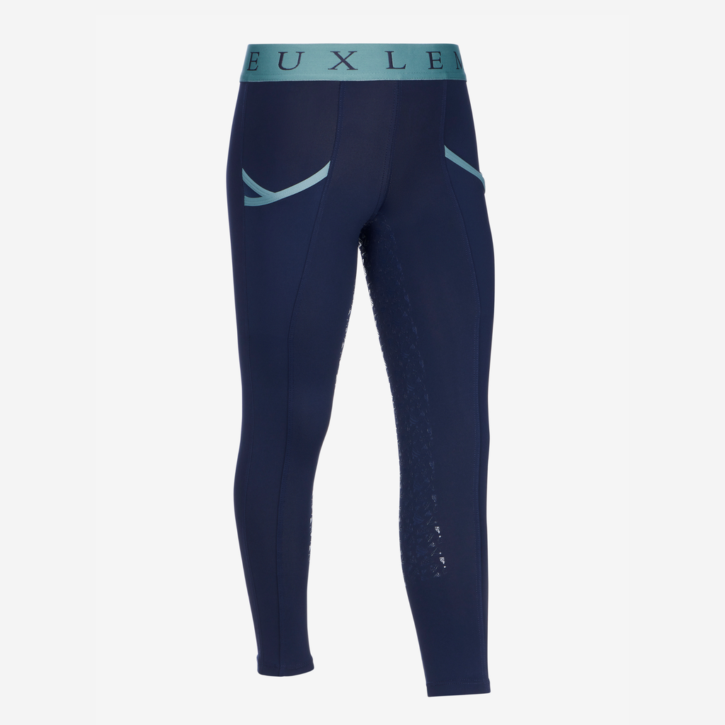 LeMieux Mini Pull Ons - Navy/Aloe