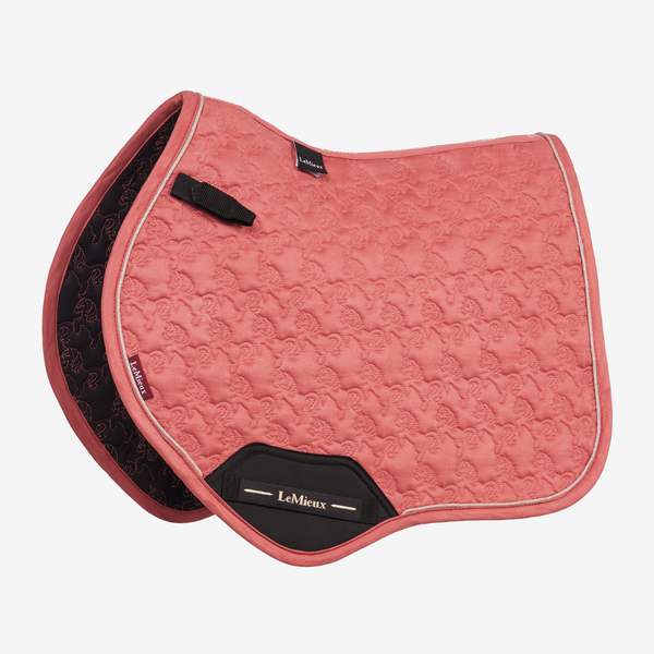 LeMieux Mini Suede Jump Square - Spiced Earth