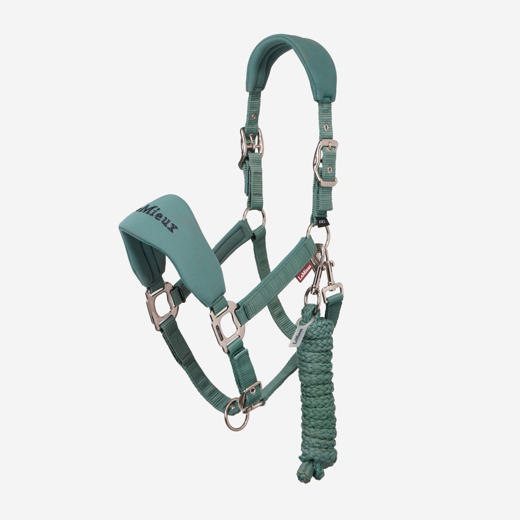 LeMieux Breakaway Vogue Headcollar & Leadrope - Aloe