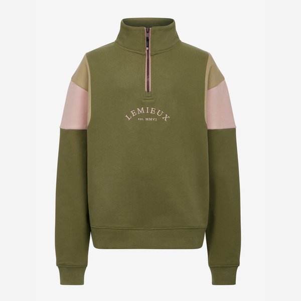 LeMieux Young Rider Viola 1/4 Sweat - Willow Green