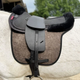 Total Contact Saddles Treeless Classic Short Billet Saddle - Jet Black