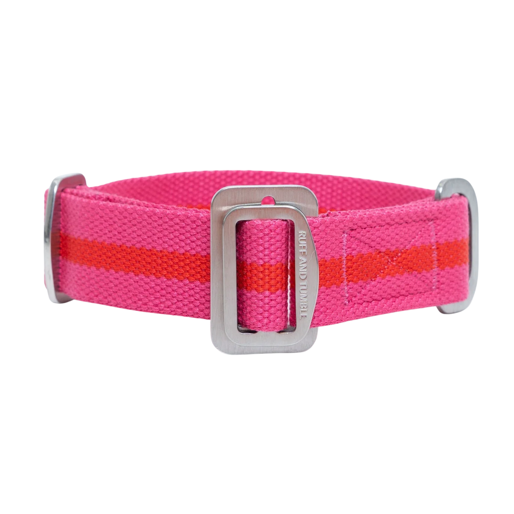 Ruff & Tumble All-Terrain Collar - Fuschia/Scarlett
