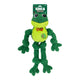 Kong Holiday Knots Bow Tie Frog Dog Toy