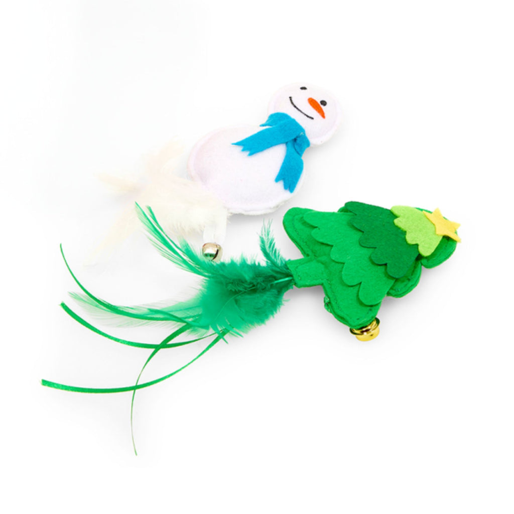 Petface Felt Christmas Cat Toys Assorted