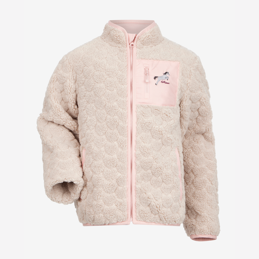 LeMieux Mini Thora Heart Fleece - Stone