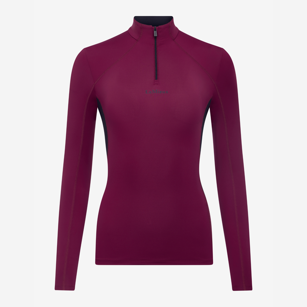 LeMieux Ladies Classique Base Layer - Blackberry