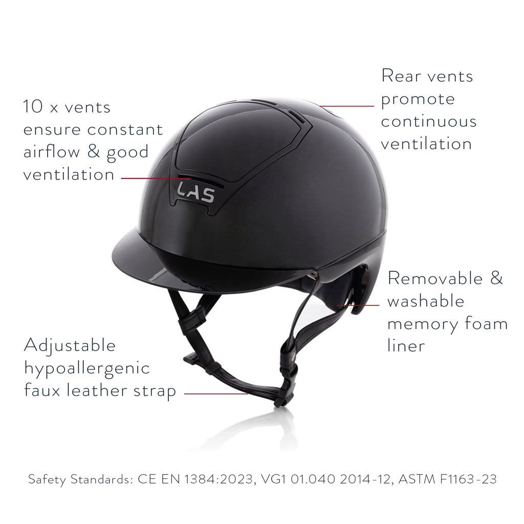LAS OPERA Helmet - Black