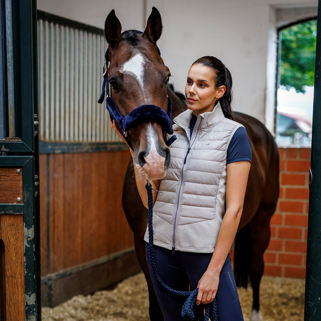 Schockemohle Ladies Francie Vest - Stone