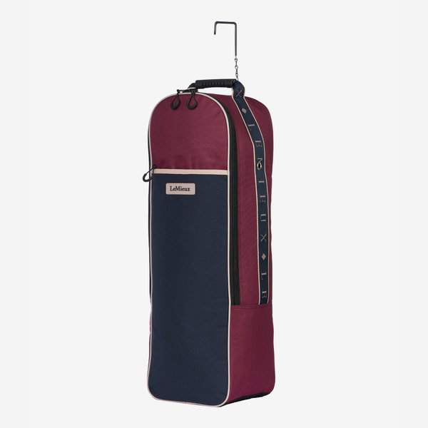 LeMieux Anatomical Bridle Bag - Blackberry