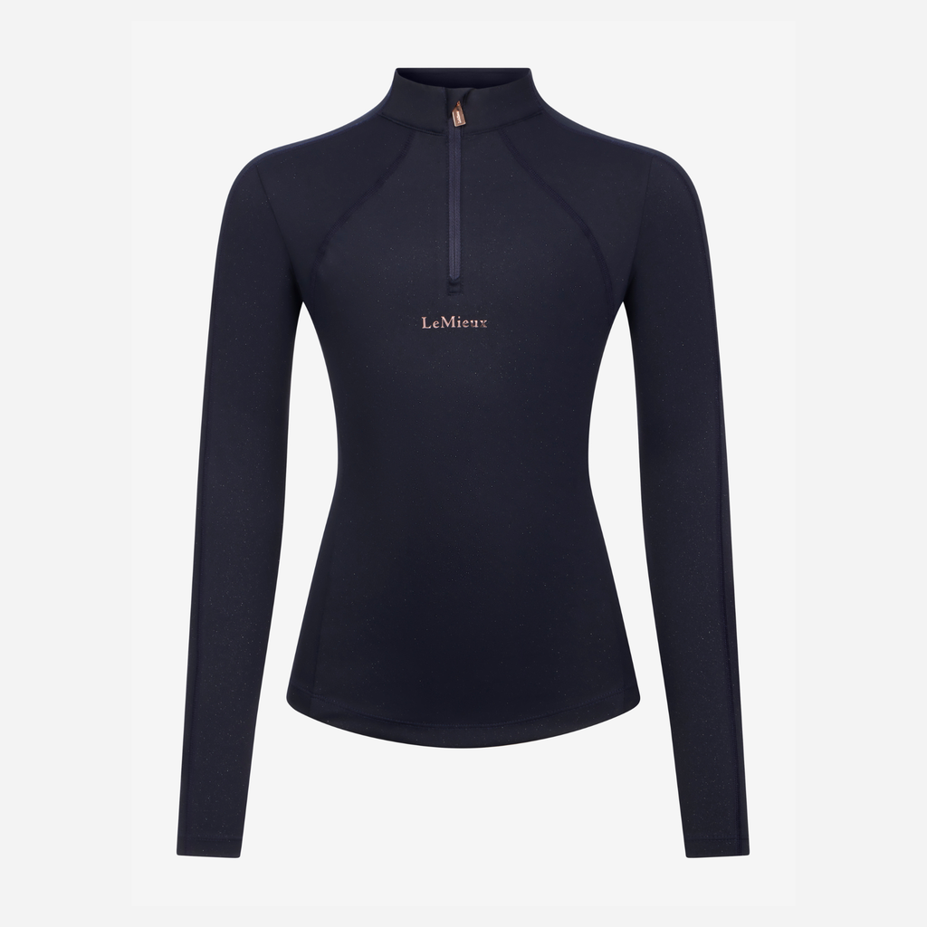LeMieux Young Rider Sparkle Base Layer - Navy