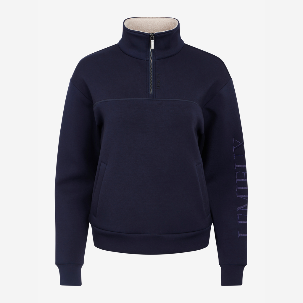 LeMieux Ladies Scarlet Quarter Zip Sweat - Navy