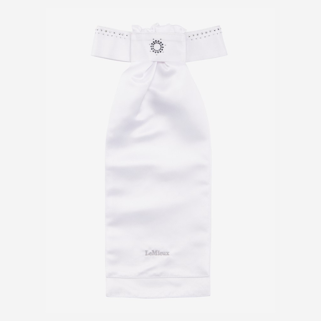 LeMieux Brilliance Stock - White/Navy