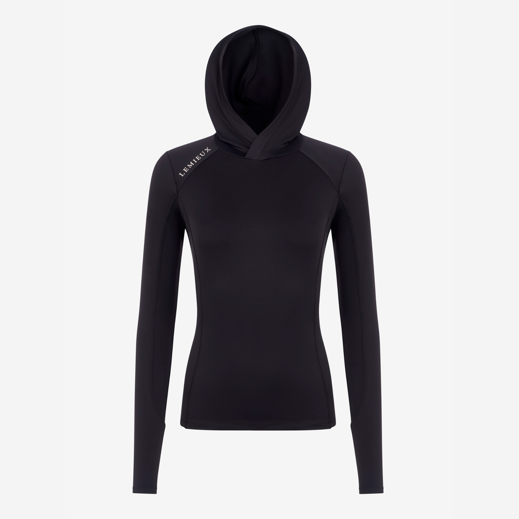 LeMieux Ladies Heidi Hooded Mid Layer - Black
