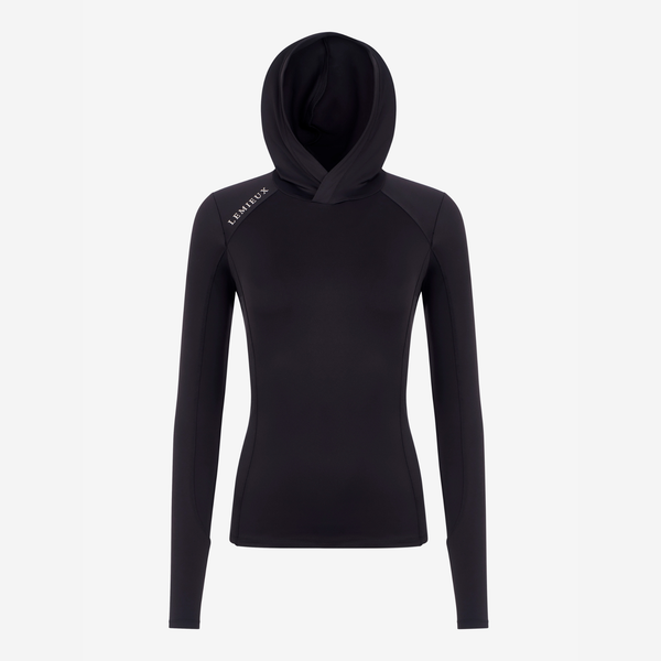 LeMieux Ladies Heidi Hooded Mid Layer - Black