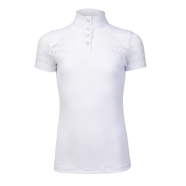 Aubrion Young Rider Optima VX Show Shirt -  White