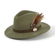 Hicks and Brown The Suffolk Fedora - Moss