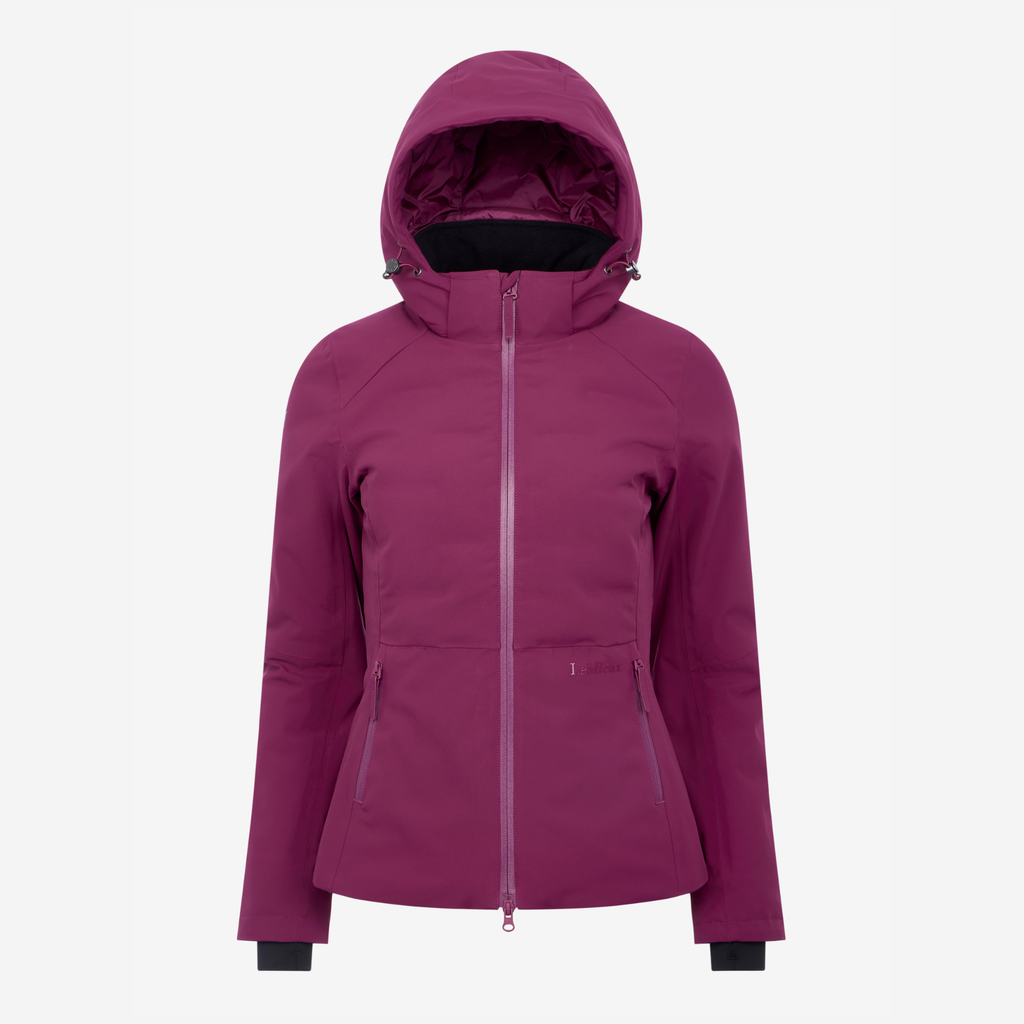 LeMIeux Ladies Brooke 3 in 1 Waterproof Hybrid Jacket - Blackberry