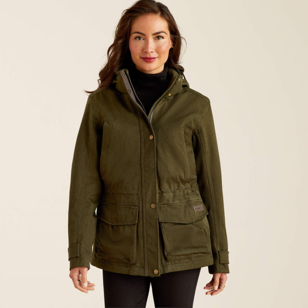 Ariat Ladies Rhodium H20 Insulated Parka - Rosin