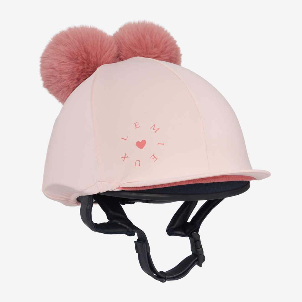 LeMieux Mini Double Pom Hat Silk - Petal