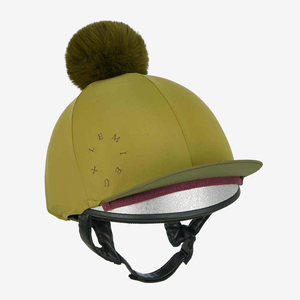 LeMieux Classique Pom Hat Silk - Gooseberry