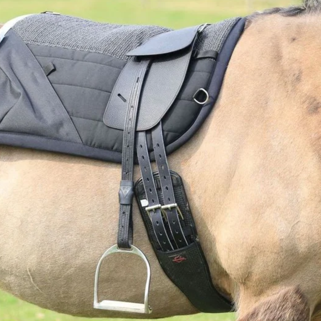 Total Contact Saddles Treeless Classic Long Billet Saddle - Jet Black