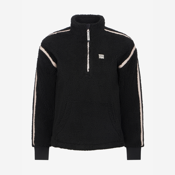 LeMieux Ladies Avery Teddy Quarter Zip Fleece - Black