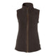 Holland Cooper Ladies Country Fleece Gilet - Chocolate