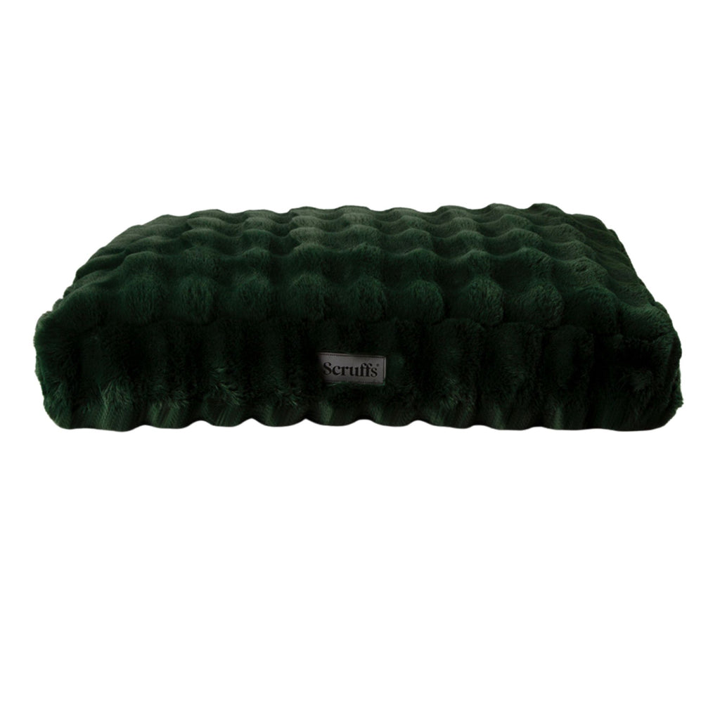 Scruffs Festive Fur Mattress - Green