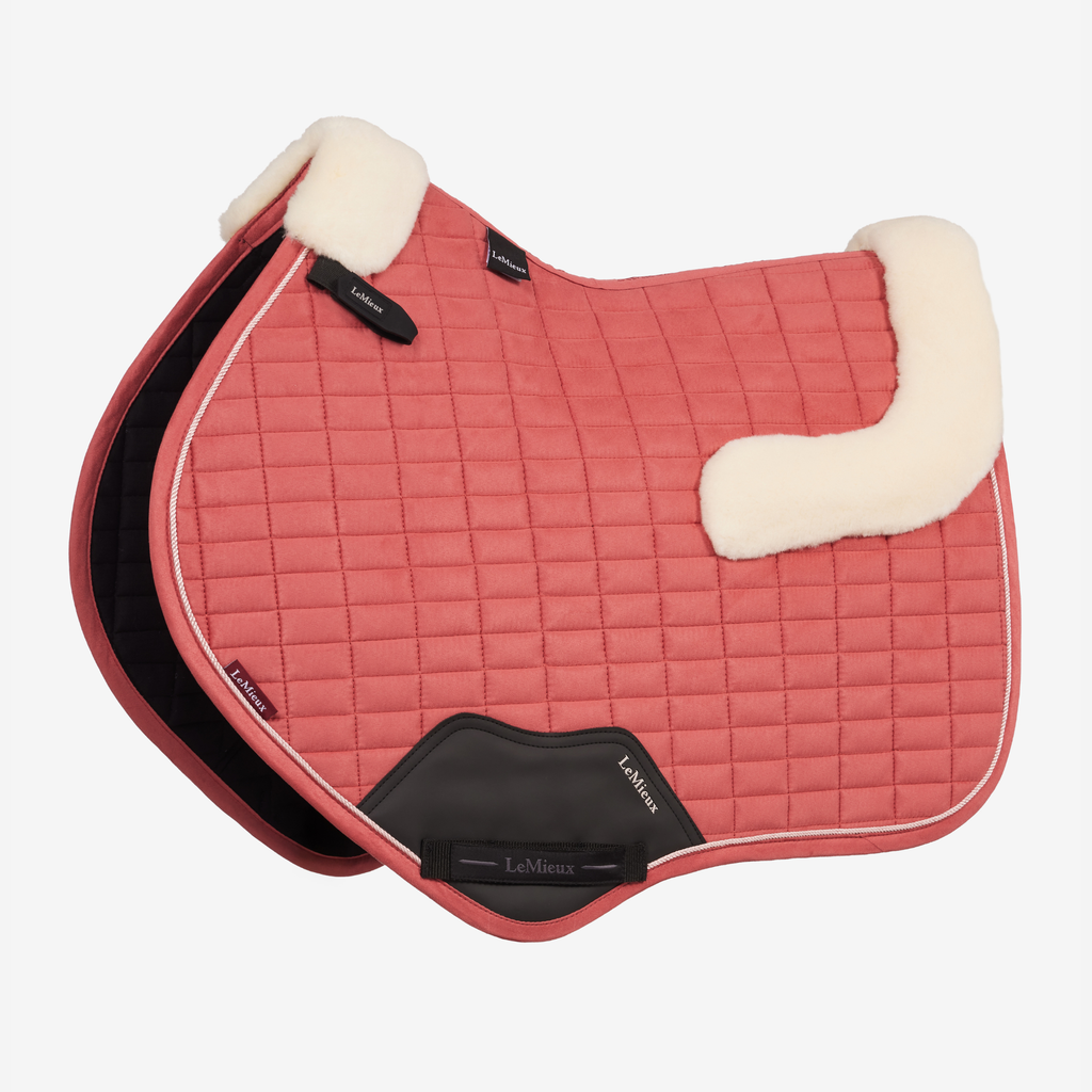 LeMieux Merino+ Suede Classic Close Contact Square - Spiced Earth