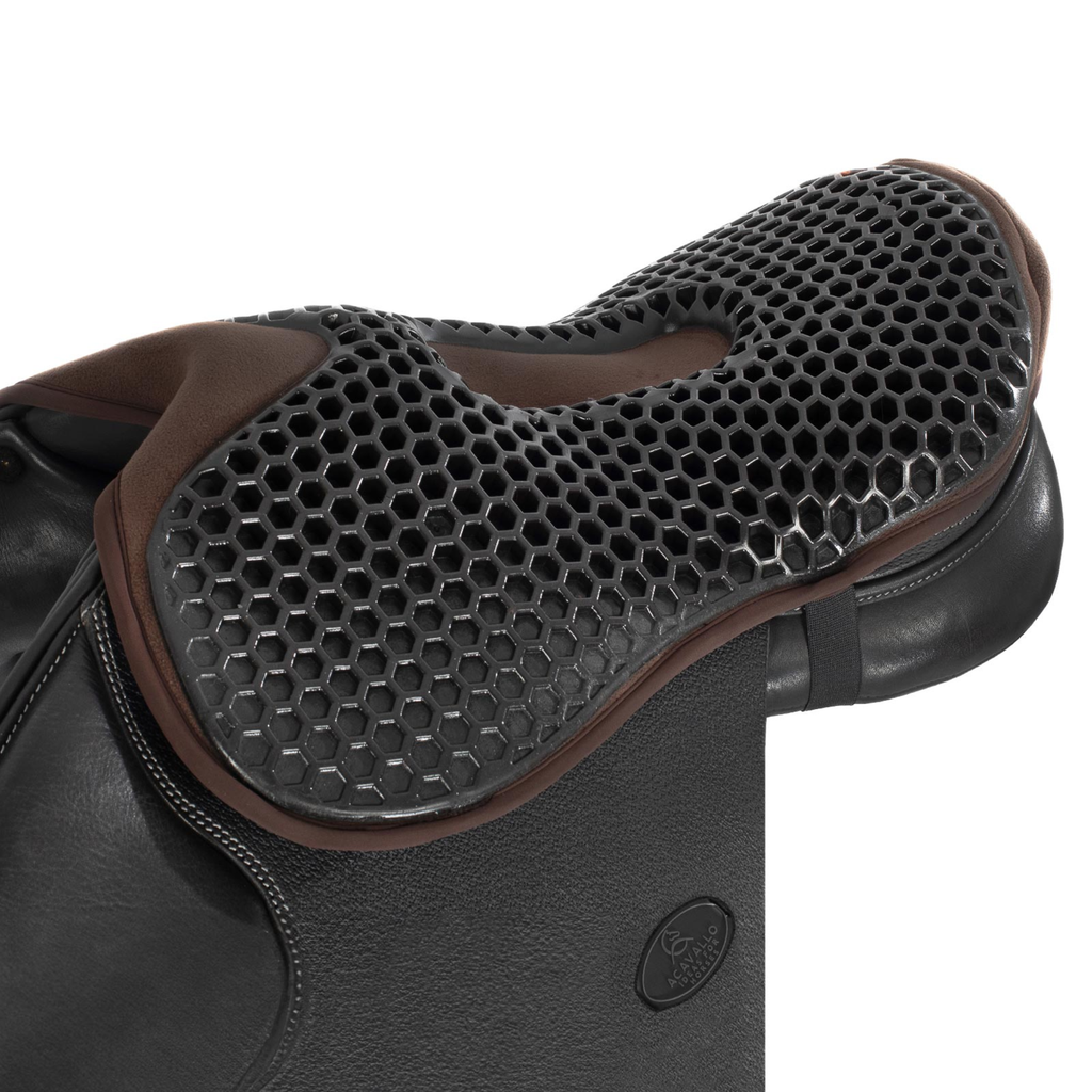 Acavallo Ortho-Pubis Gel Out Jumping Seat Saver 20mm - Brown
