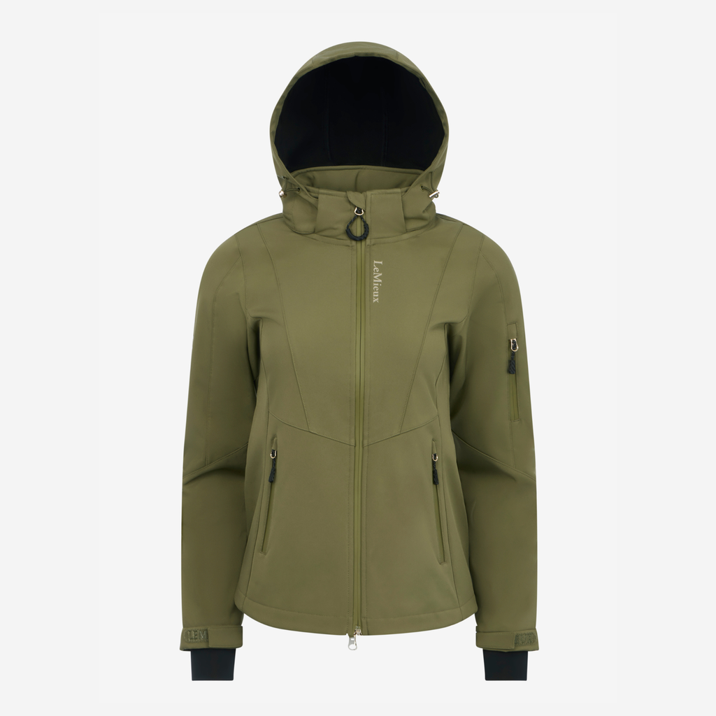 LeMieux Ladies Celine Softshell Jacket - Willow Green