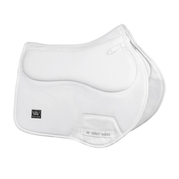 Woof Wear Elite Comfort Plus Close Contact Saddle Pad - White