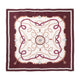 Hicks and Brown The Melford Silk Scarf - Plum