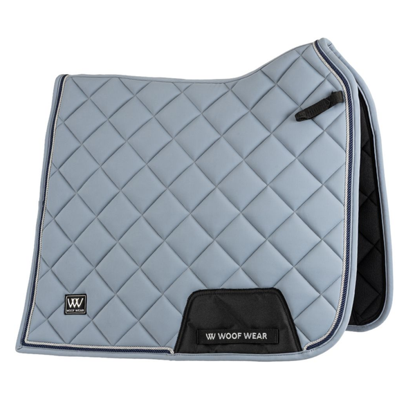 Woof Wear Vision Aura Dressage Saddle Pad - Steel Blue