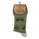 Bartleby Mens Bamboo Comfort Top Socks - Retro Tractor